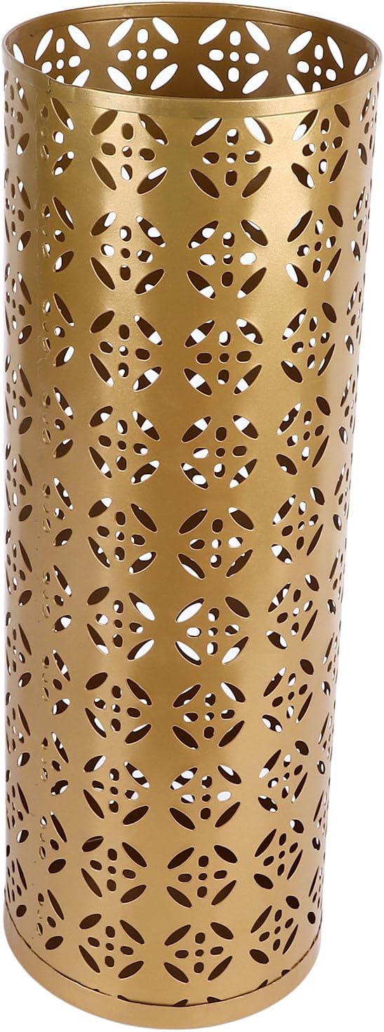 Umbrella Holder for Entryway, Umbrella Holder Metal Umbrella Stand Indoor with Hollow Design for Home Entryway (Small)
