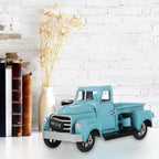 Cabilock Antique Car Model Toy Vintage Iron Pickup Truck Decoration for Home Office Desktop Accent Collectible Vehicle 6.49X2.95X2.75In