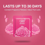 Godrej Aer Power Pocket Bathroom Fragrance - Fresh Blossom, 10g (Pack of 6)
