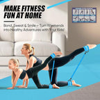 Ankle Resistance Bands with Cuffs, Ankle Weights Bands for Working Out, Women Leg and Glutes Workout Equipment, Exercise Bands for Kickbacks, Butt and Booty Trainer, Home Gym Fitness Equipment