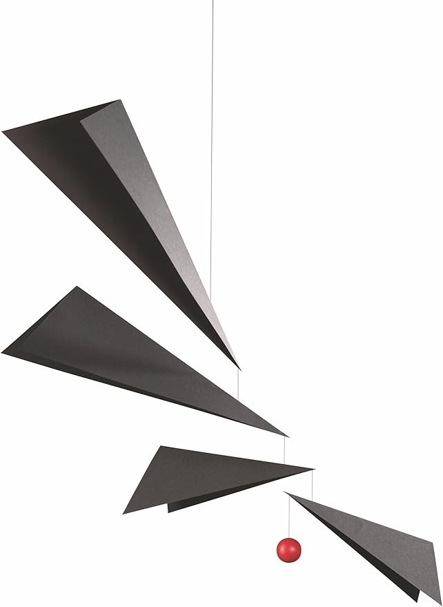 Wings Hanging Mobile - 36 Inches - Plastic - Handmade in Denmark by Flensted