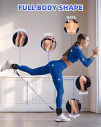 Resistance Bands Set – Resistance Band and Adjustable Ankle Exercise Bands with Cuffs Great Equipment for Training