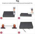 Balance Pad 15.8 * 13.2 * 2 inch,Large Balance Pad for Physical Therapy,Foam Balance Board for Rehabilitation Stability Workout Knee and Ankle Exercise Strength Training