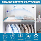 Vacuum Seal Bags for Clothing Travel with Pump,15 Pack Compression Packing Cubes for clothes,Space Saver Vacuum Storage Bags for Luggage & Travel Essentials,Carry-on Suitcase,Leak-Proof