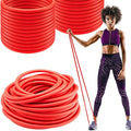 1 Roll Resistance Tubes Exercise Tubing 50ft Exercise Bands Tubing for Therapy, Lower Pilates, Home Workouts, Rehab Core