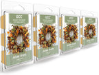 UCC Fall Wax Melts, Strong Fragrance Wax Melts Fall Scents, Long Lasting Premium Soy Scented Melts Cubes, Wax Melts Tarts, Colored Wax Melt - 4 Pack