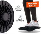 URBNFit Standing Desk Balance Board – Balancing Board for Under Desk- Exercise Balance Stability Trainer, Helps Increase Strength and Flexibility, Full Body Exercise - Office Wobble Boards – 15 Inch
