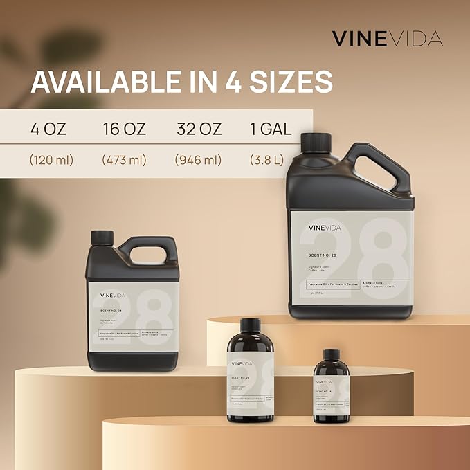 VINEVIDA [16 Fl Oz] Scent NO. 1005 Fragrance Oil for Cold Air Diffusers, Aromatic Notes of Neroli Jasmine Musk, Essential Oils for Diffuser Oil Refill & Air Freshener Room Spray