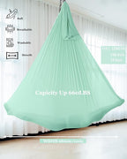 F.Life Aerial Silk Yoga Hammock & Swing for yoga Inversion,Strength training,starter hardware kit