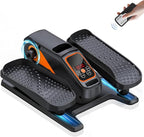 Under Desk Elliptical Machine, Electric Elliptical as Seen on TV for Seniors Adults with 15 Adjustable Speed, Quiet & Portable Electric Seated Pedal Exerciser with Remote Control & 5 Auto Mode