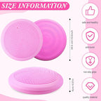 Libima 4 Pcs Wiggle Seat Inflated Wobble Cushion for Sensory Kid 13 Inches Balance Disc Flexible Seating for Classroom Sensory Pad for Chair Wiggle Cushion