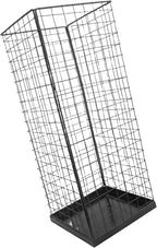 Umbrella Holder, Iron Metal Entryway Storage Rack, Indoor Stand with Hollow Mesh Design for Porch, Office, Home, Umbrellas, Rain Gear & Walking Sticks