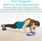 Vive Oval Balance Pad - Wobble Cushion For Physical Therapy And Rehabilitation Equipment - Soft Stability Trainer Foam For Workouts, Yoga, Core Strength And Pilates - Device For Women, Men And Kids