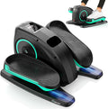 ANCHEER Under Desk Elliptical Machine, Electric Seated Pedal Exerciser, Mini Elliptical Machines, LCD Display Monitor, Portable Quiet Elliptical Machine, Leg Exerciser for Home