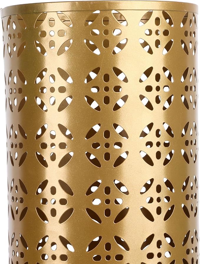 Umbrella Holder for Entryway, Umbrella Holder Metal Umbrella Stand Indoor with Hollow Design for Home Entryway (Large)