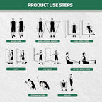 VEICK Resistance Bands, Exercise Bands, Workout Bands, Resistance Bands for Working Out with Handles for Men and Women, Exercising Bands for Fitness Weights Work Out at Home