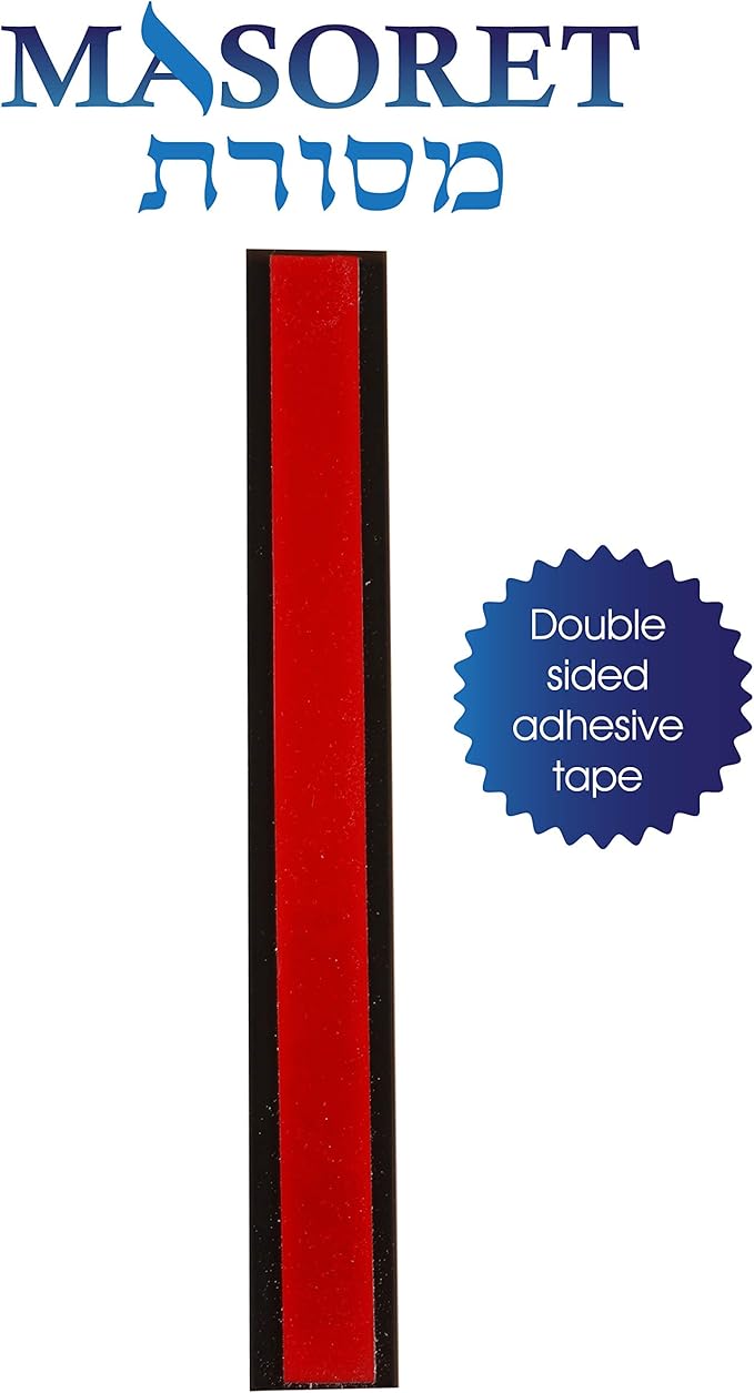 3-Piece Aluminum Door Mezuzah Cases: Special Profile, No Holes, 4-Inch 10cm Hebrew Parchment Scroll Holder Boxes