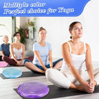 Libima 4 Pcs Wiggle Seat for Sensory Kids Inflated Wobble Cushion Sensory Seat Cloud Design Flexible Seating for Classroom Elementary Balance Disc for Kids Adult Pet Training