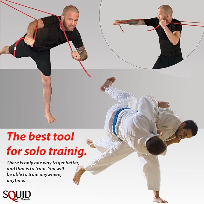 Wrestling, Jiu Jitsu, Judo, Grappling, MMA, Boxing, Muay Thai, Solo Training, Resistance Band