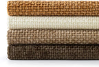 MIULEE Pack of 4 Brown Couch Throw Pillow Covers 20x20 Inch Soft Decorative Chenille Pillows Farmhouse Accent Cushions for Boho Home Decor Spring Sofa Bedroom Living Room