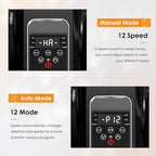 Under Desk Elliptical Machine for Seniors – Compact, Quiet & Portable Mini Leg Pedal Exerciser with Adjustable Speed and LED Display for Home and Office Workouts