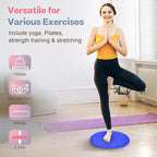 Wobble Cushion, Extra Thick Wiggle Seat for Sensory Kids, Non-slip Balance Disc with Inflation Pump for Adults Core Strength, Posture Improvement & Physical Therapy (13.5in/34cm)