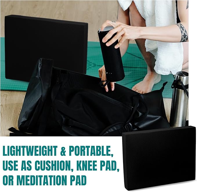 High-Density Balance Pad - Durable TPE Foam Balance Pad Physical Therapy, Foam Exercise Pad with Non-Slip Surface, Lightweight for Home & Gym Workouts, Core Strength & Balance Enhancement