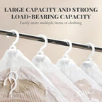 10 Pcs Hanging Vacuum Storage Bags,Vacuum Seal Bags for Clothing,Space Saver Garment Bag with Hanger (5 Long, 5 Short) Clothes Protector Closet Organizer for Clothing, Suits,Jackets,57/43 x27 in
