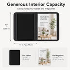 party greeting Magazine and Tract Holder for Jehovah Witness Ministry Supplies for Jehovahs Witnesses Accessories Pioneer Best Life Ever Gifts Ideas Convention(Black)