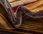 Unique Loom Barista Collection Area Rug - Icatu (9' x 12' Rectangle, Beige/ Brown)