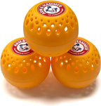 Arm & Hammer OdorBusterz® Odor Eliminator Balls, Clean Burst, 3 Count – Baking Soda Odor Control for Closets, Drawers, Hampers & Small Spaces