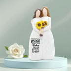 Friendship Gifts for BFF, 6” Best Friends Sculpted Hand-Painted Figurine Statue, Friendship Gift for Besties Birthday Gifts for Women, Christmas, Thanksgiving, Gift for Best Friend Birthday
