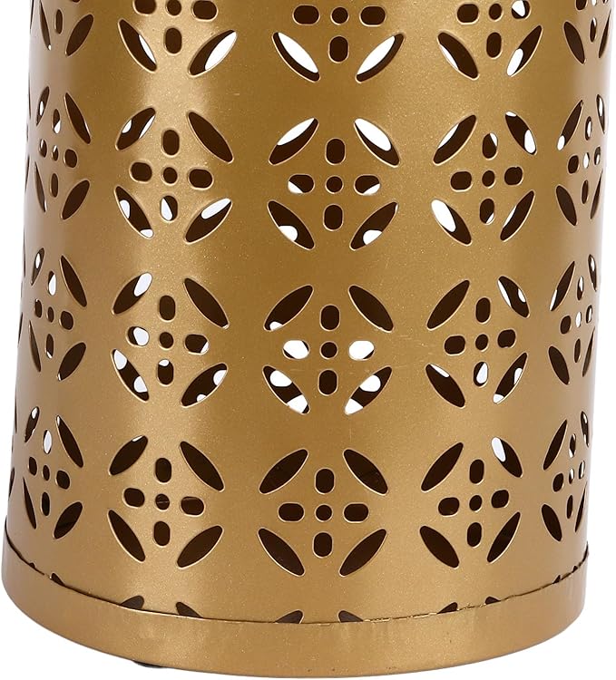 Metal Round Umbrella Stand Rack, Freestanding Tall Round Basket Umbrella Holder Bin for Entryway Home Office (S)