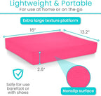 Vive Balance Pad - Foam Large Yoga Mat Trainer for Physical Therapy, Stability Workout, Knee and Ankle Exercise, Strength Training, Rehab - Chair Cushion for Adults, Kids, and Travel