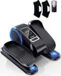 Under Desk Machine, Electric Elliptical Leg Exerciser for Senior, 13 Adjustable Speeds Quiet and Portable Seated Pedal Exerciser for Training with Remote Control
