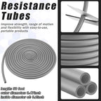 1 Roll Resistance Tubes Exercise Tubing 50ft Exercise Bands Tubing for Therapy, Lower Pilates, Home Workouts, Rehab Core