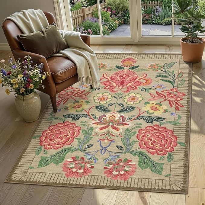 GarveeHome Washable Area Rugs