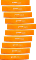 Power Systems Versa Loop Resistance Bands, 10-Pack – Color-Coded Exercise Bands for Workout, Strength Training, Physical Therapy