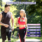 Resistance Bands for Working Out Exercise Loop Bands Workout Bands Set for Men Women Body Stretching, Crossfit Training, Home Workout, Physical Therapy, Booty Legs, Set of 5
