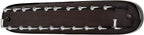 Richards Homewares Tie Rack Wall Mounted - Wood Tie Organizer for Closet 21 Chrome Hooks Storage and Organization Hnager Walnut