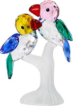 H&D HYALINE & DORA Crystal Birds Figurines Collectibles Art Glass Animal Figurine Craft Ornament Home Table Decoration,Gift Boxed