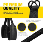 Pull Up Assistance Bands, Resistance Bands for Pull Up Bar Workout, Adjustable Heavy Duty Pull Up Assist Equipment with 4 Assistance Bands, Home Gym Fitness Exercise Strength Training