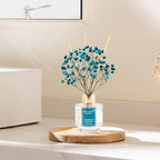 Airkeep Reed Diffuser Set of 3,Clean Linen Ocean Mist&Sea Salt Lavender Eucalyptus Oil Reed Diffusers for Bedroom Living Room Office Aromatherapy Oil Reed Diffuser for Gift 50ml x 3
