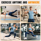 Resistance Bands for Working Out, Exercise Bands Resistance Bands Set with 5 Resistance Levels, Latex Loop Bands for Women Men, Workout Bands for Legs, Glutes, Strength Training, Yoga, Home Gym