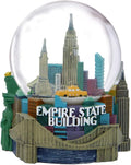 Musical NYC Snow Globe Empire Skyline 5.5 Inches Tall