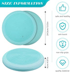 Libima 8 Pcs Wiggle Seat Inflated Wobble Cushion Sensory Seat Flexible Balance Board Balance Disc for Men Women Physical Exercise Improving Posture Home Office
