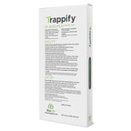 Trappify Ultimate Adhesive Moth Traps for Clothes - Monitoring Pantry Moth Traps for Home, Kitchen, Closet, Cabinet, Storage Rooms, Cupboard |Easy Setup (4 Pack)