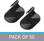 SSWBasics Black Scarf Hanger - Pack of 50