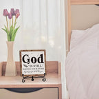Home Decor, Farmhouse Shelf Decor For Living Room, Boho Aesthetic Table Decorations, Christian Gifts For Women Men, Entryway Tv Stand Fireplace Mantle Coffee Table Decoration (story-04)
