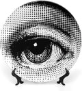 Lina Cavalieri Plate, Wall Decorative Plate, Mysterious Face Plate Wall Hanging Decoration,Including Bracket And Special Spring HooK,style-10,10inch